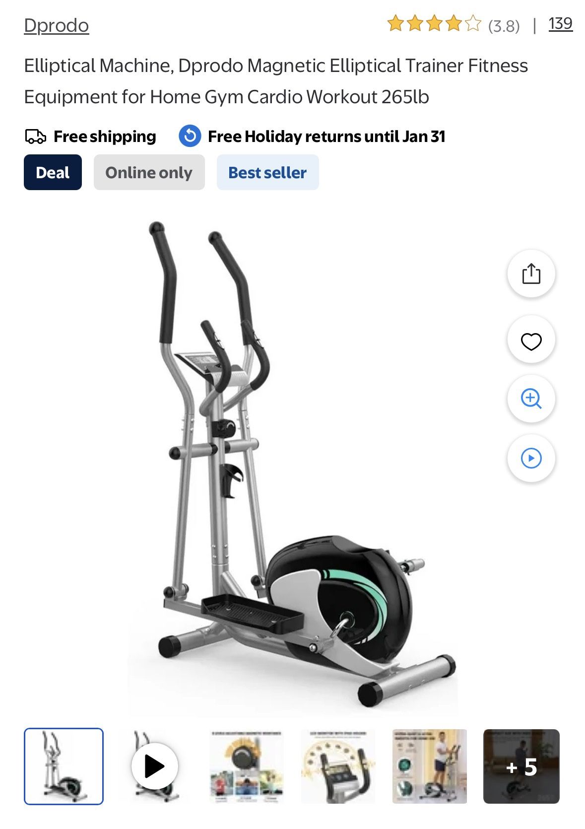 Elliptical Brand New
