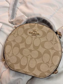 Coach Crossbody Bag in signature canvas