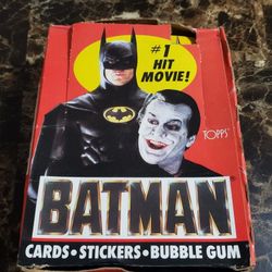 Topps Batman Trading Cards Box