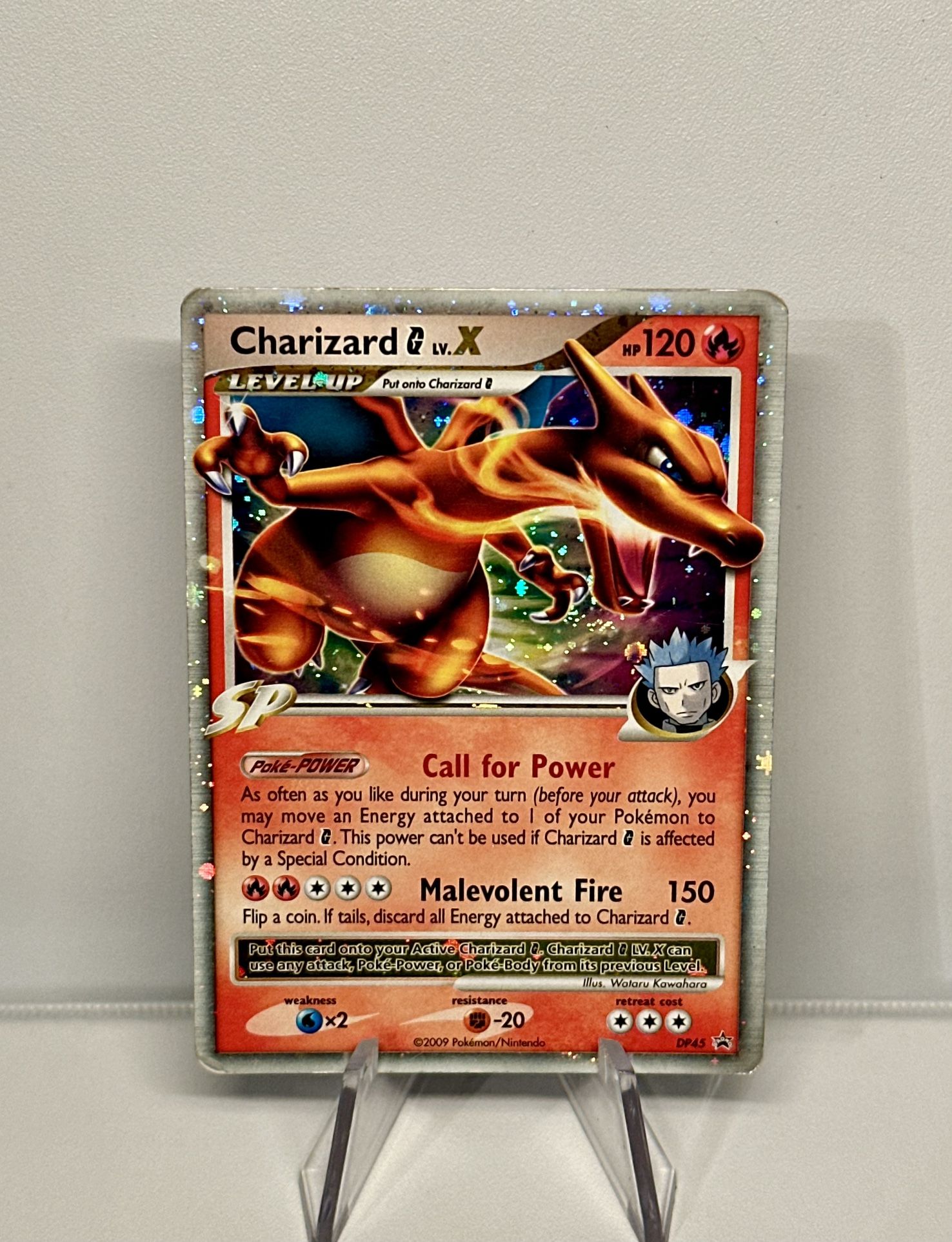 Pokemon TCG: Charizard G LV.X DP45 Black Star Promo Diamond & Pearl RARE VINTAGE
