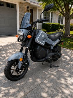 🏍️🔥 FULLY AUTOMATIC NAVY 150CC GAS MOTORCYCLE — NO GEARS! 🔥🏍️ ONLY $1999 + TAX & FEES