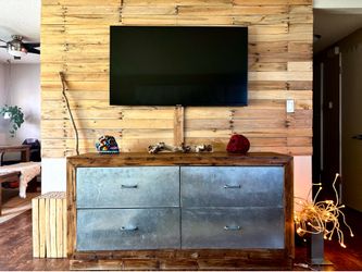 Rustic Wood Dresser
