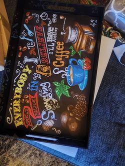 Coffee tray