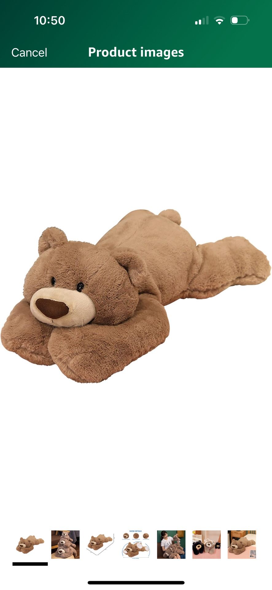 Brand New Weighted Teddy Bear. 