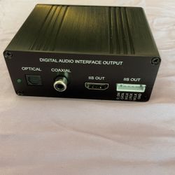 Digital Audio Interface Output Converter Box