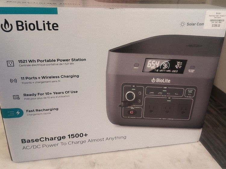 Biolite 1500 Generator