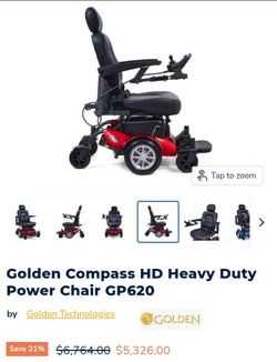 Power chair Heavy Duty