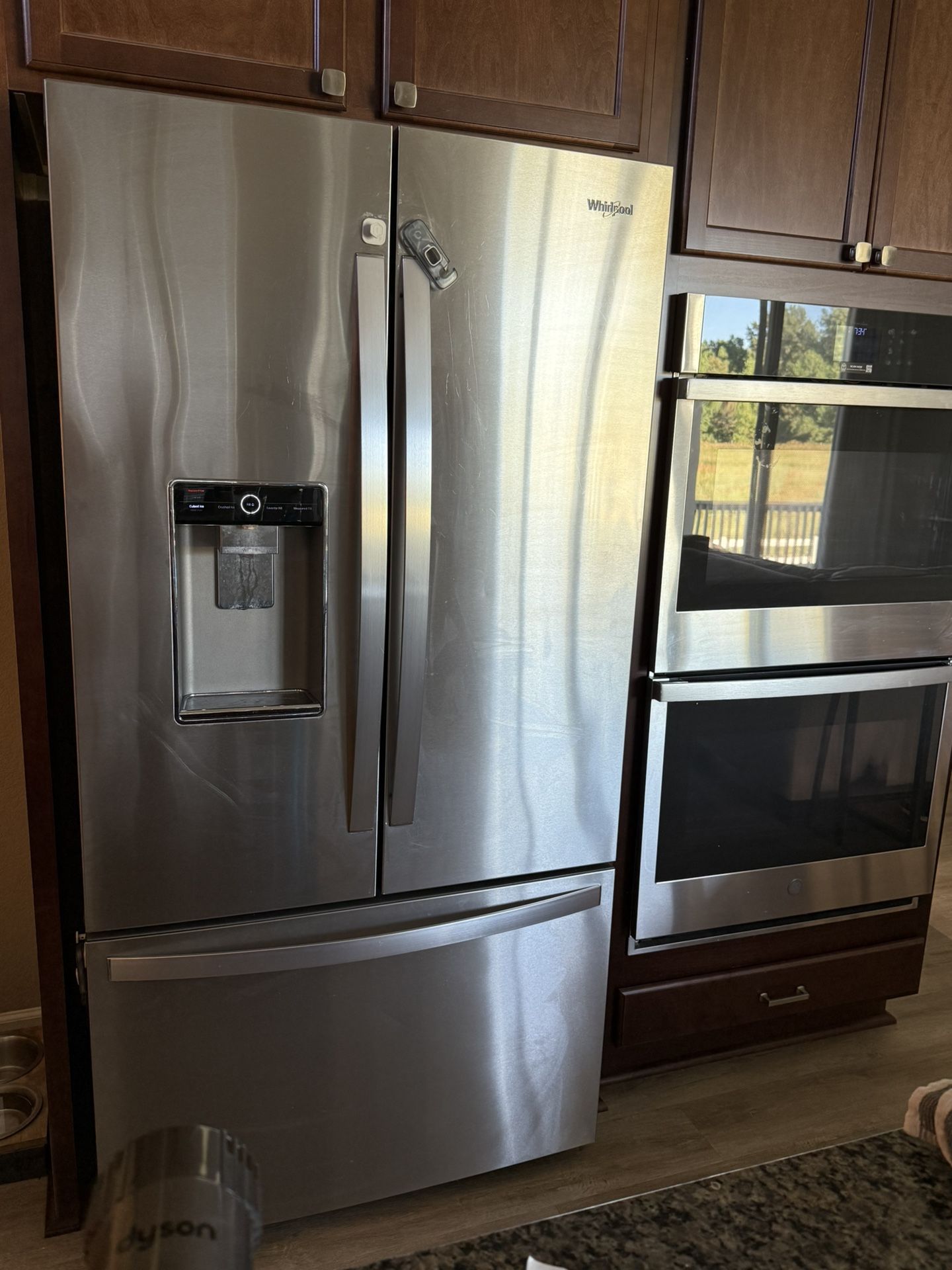 Whirlpool French Door Refrigerator – Stainless Steel – Great Condition