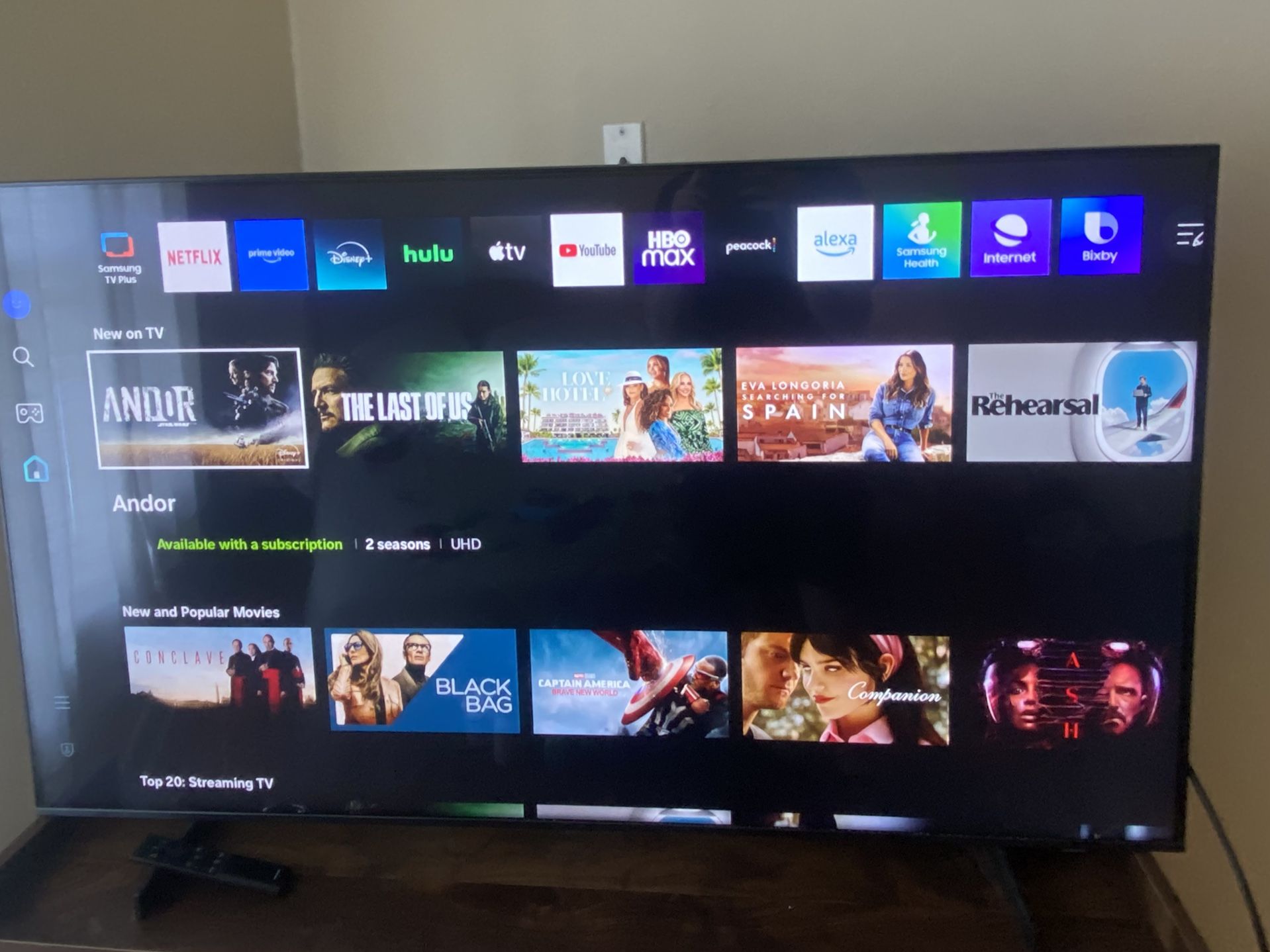 Samsung 55in Crystal UHD 4k Smart TV