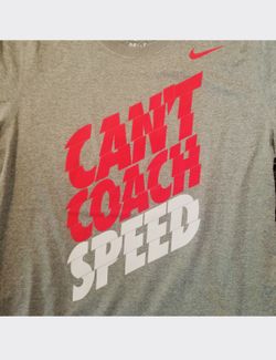 Men’s Nike Dri-Fit “Can’t Coach Speed” Athletic top size/sz XXL