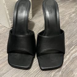 Black Flat Night Out Heels