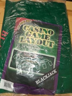 Casino game layout cover