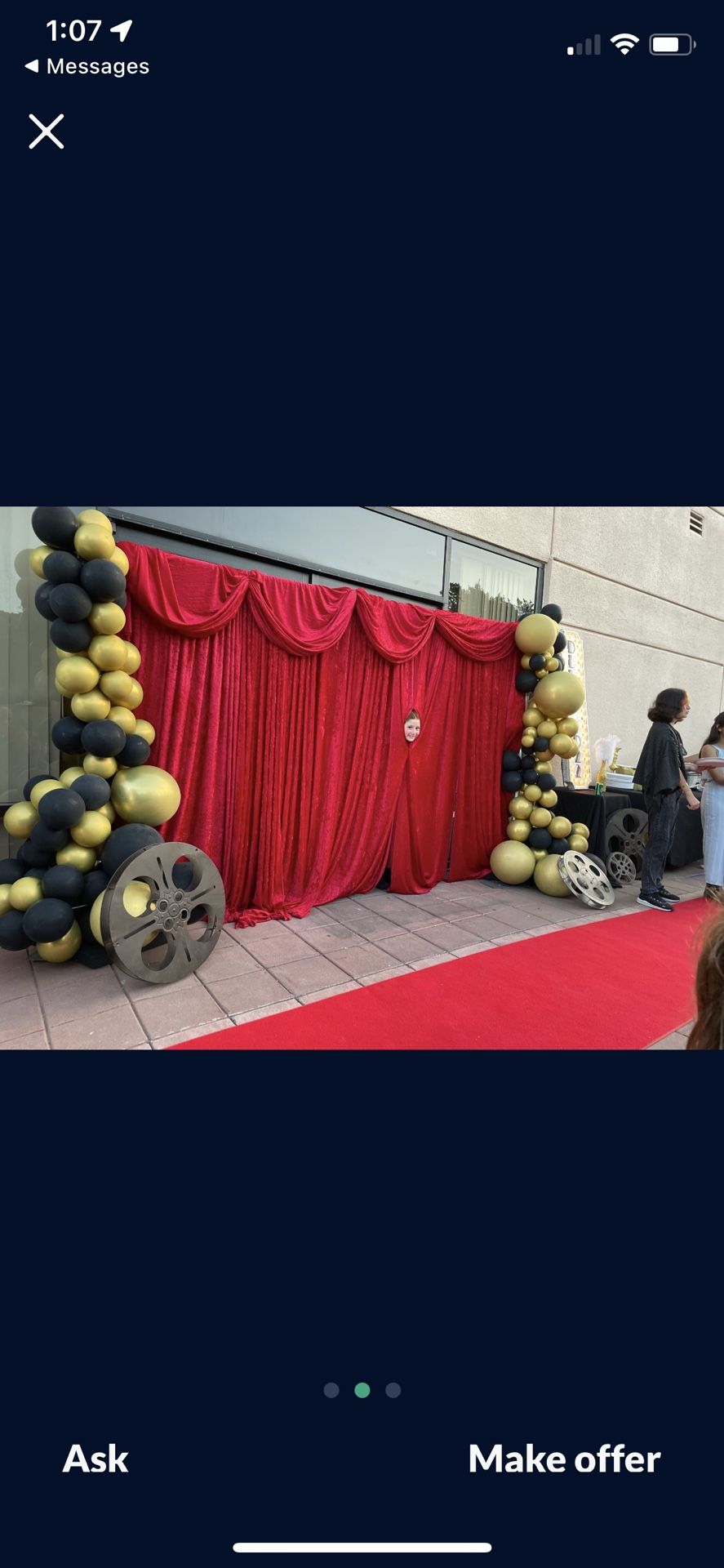 Fancy Balloons And Fancy Backdrops