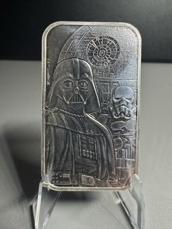 Star Wars Darth Vader Royal Mint 1 oz Silver Bar