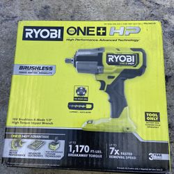 Ryobi High Torque Impact Wrench 