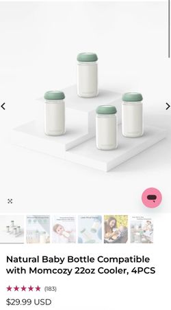 Momcozy Breast Milk Storage Bottles Set