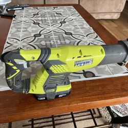 Ryobi Reciprocal Saw With Battery