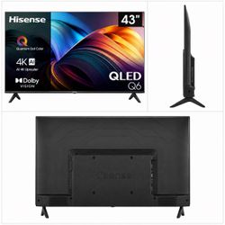 Hisense 43” QD6 QLED 4K Smart TV