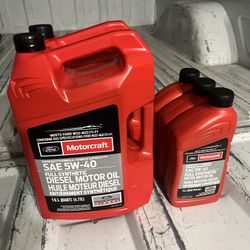 5W-40 Full Synthetic Oil