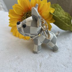 Luxury Bulldog Keychain 