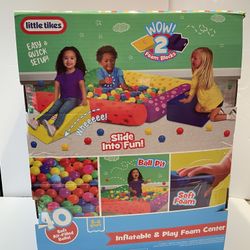 Little Tikes Inflatable Play Foam Center and Swing Sets