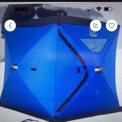 Ice, fishing, shelter, tint