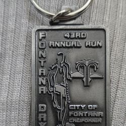 Fontana Dry Run Memorial Keychain 