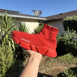 Balenciaga Speed Trainer “Red”