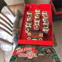 Vintage Holiday Carousel
