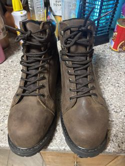 Refrigi wear Working Boots Steel Waterproof For Men’s Size 11 