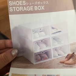 Clear Shoe Boxes ... 