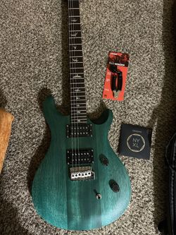 Paul reed smith electric guitar with Fender Mustang LT25