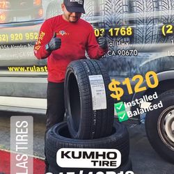 245/40/18 KUMHO SOLUS TA51A 🚩Affordable New Tires – Installed Same day🚩