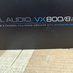 JL Audio VX800/8i Amplifier BNIB 8ch Amp W/DSP