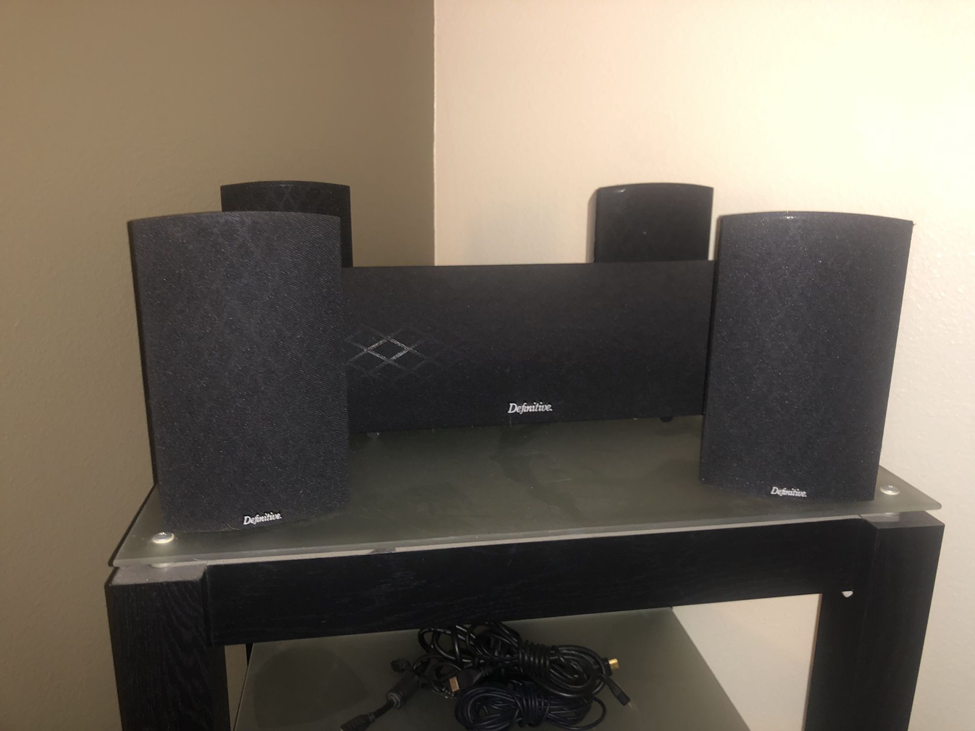 Marantz receiver with speakers