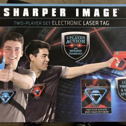 Laser Tag Set From Sharper Image  (new/Unopened)