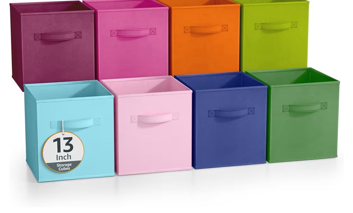 Blue Storage Bins Packs Of 8 Or More