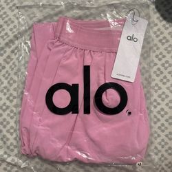 Alo yoga pink trousers