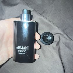 Armani code black 30% filled payed 110 for full price