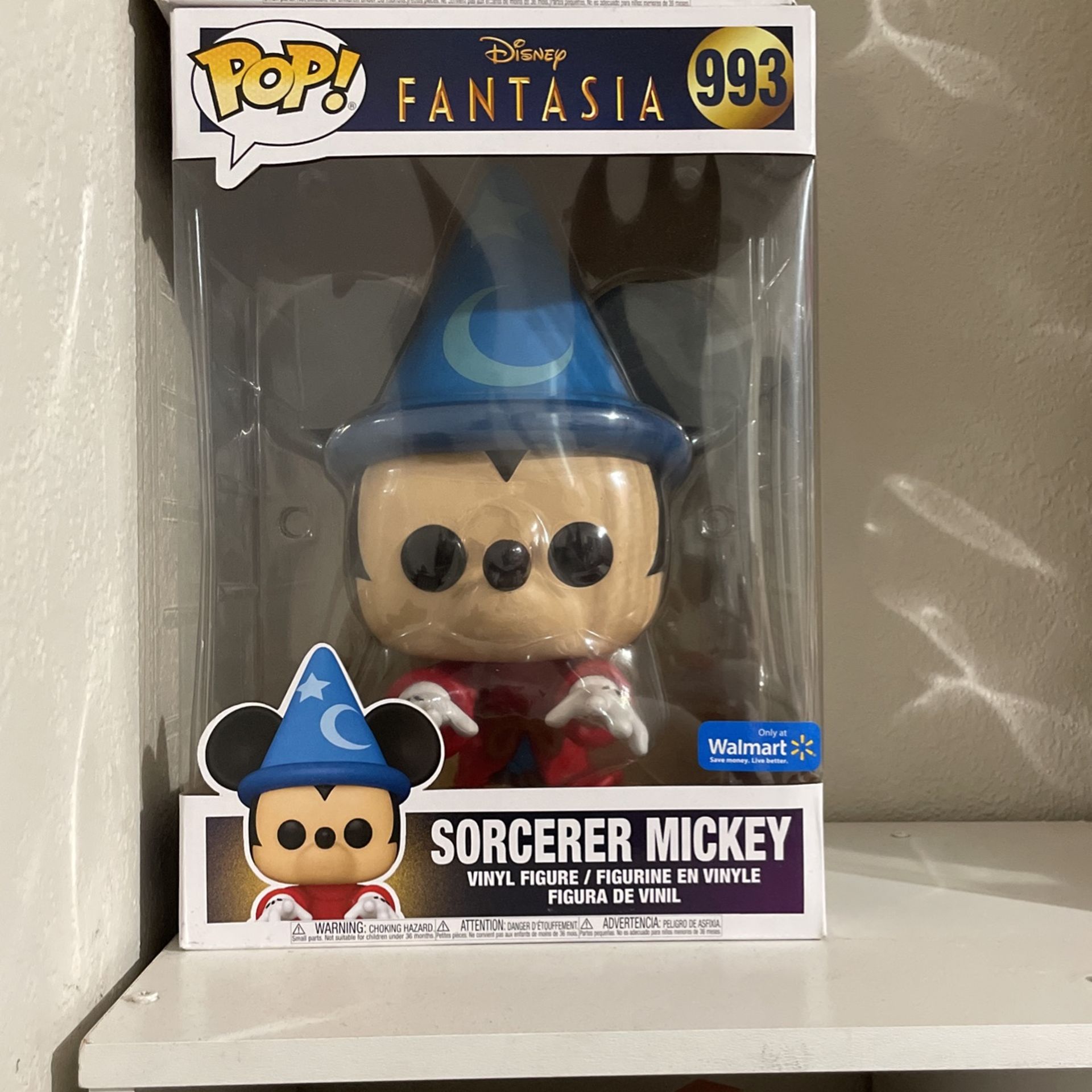 Sorcerer Mickey Mouse 10” Jumbo Funko Pop for Sale in Woodville 