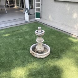 Cement Water Fountain