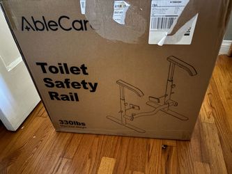 New AbleCare Toilet Safety Rail 330lbs