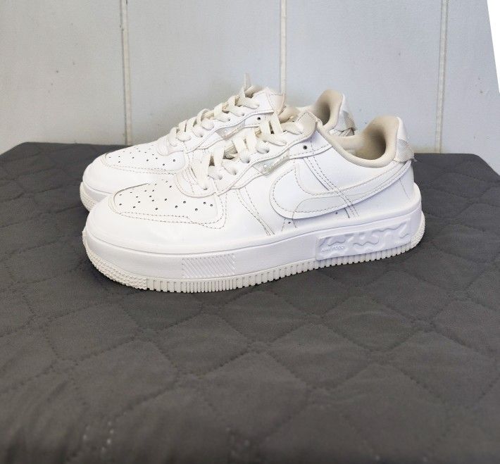 Nike Air Force 1 Fontanka All White sz 7.5 Women's