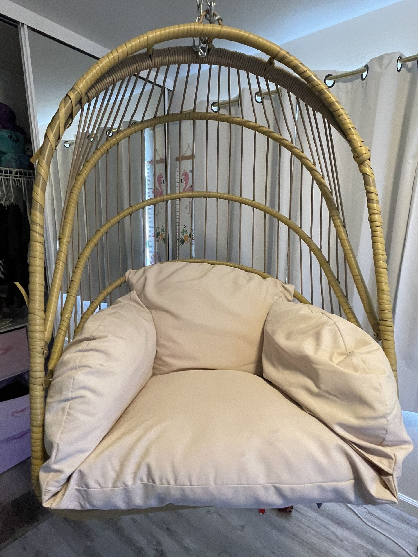Hanging Egg Chair With All Hardware