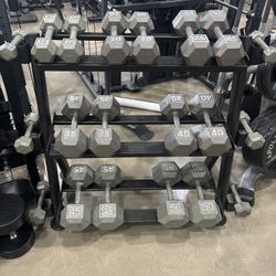 Steel Dumbbells (incomplete set) 