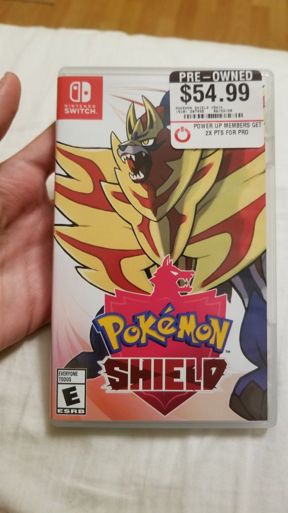Pokemon Shield for Nintendo switch
