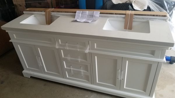 72 Mission Hills Double Vanity Furniture In Chula Vista Ca Offerup