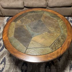 Extremely Nice Coffe Table And End Table!!!!!