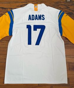 Rams Adams White Men Jersey