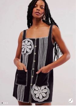 Free people size large mini dress